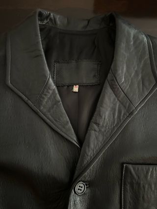 Chaqueta de Cuero Negra