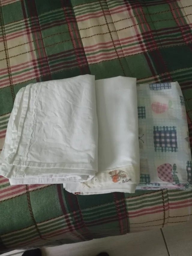 Set 3 federe cuscino culla