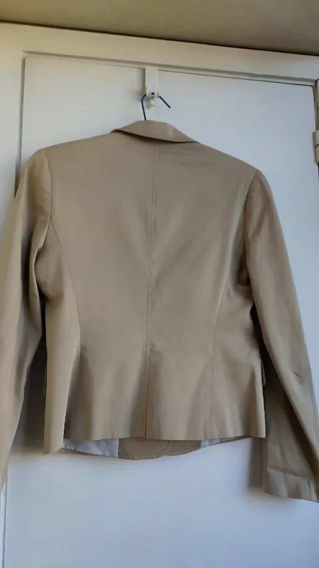 Giacchetta ISA & CO beige donna Taglia S