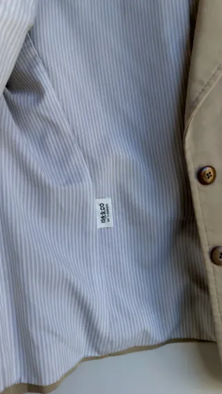 Chaqueta ISA & CO beige mujer Talla S