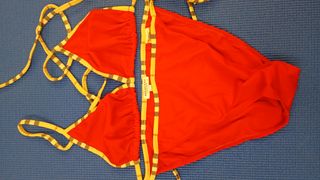 Bikini Burberry Rojo