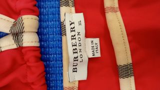 Bikini Burberry Rojo