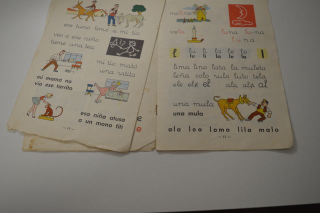 MI CARTILLA PRIMERA PARTE ALVAREZ EDUCACIÓN PASADO