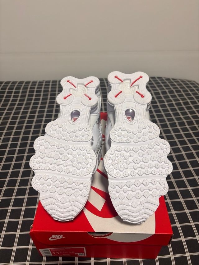 Nike Shox TL Plata y Blanco