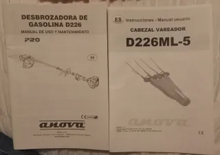 Desbrozadora vareador