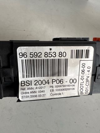BSI 2004 P06-00 Peugeot Citroen REF : 9659285380