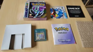 Pokémon Cristal Game Boy Color Edición Cristal
