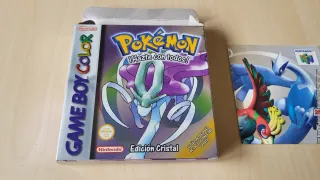 Pokémon Cristal Game Boy Color Edición Cristal