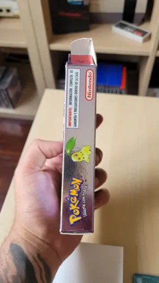 Pokémon Cristal Game Boy Color Edición Cristal