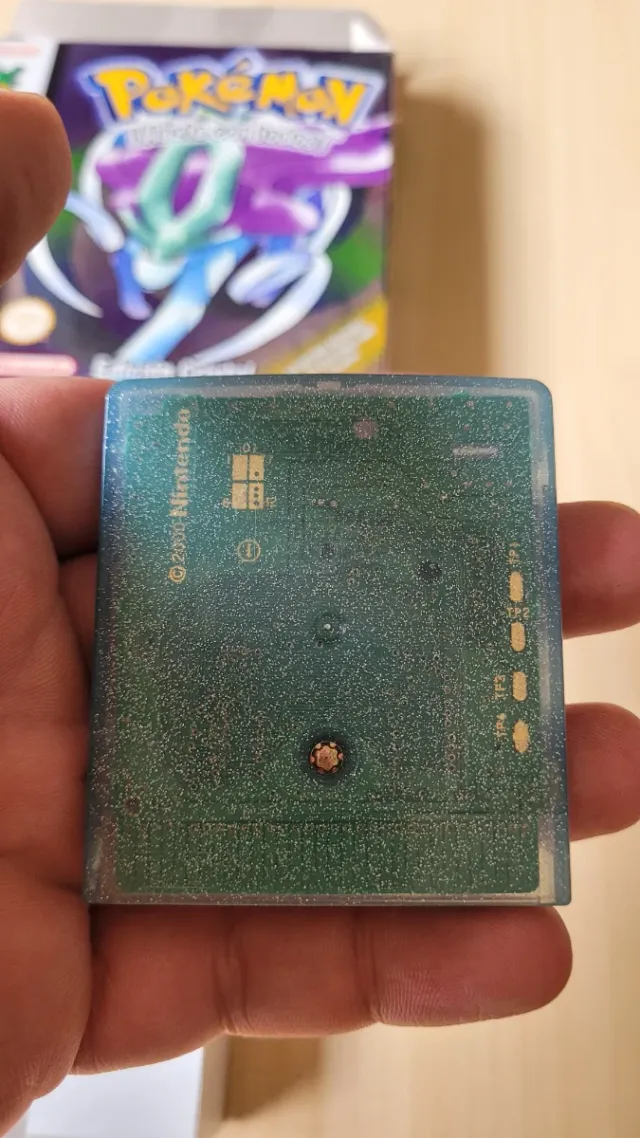 Pokémon Cristal Game Boy Color Edición Cristal