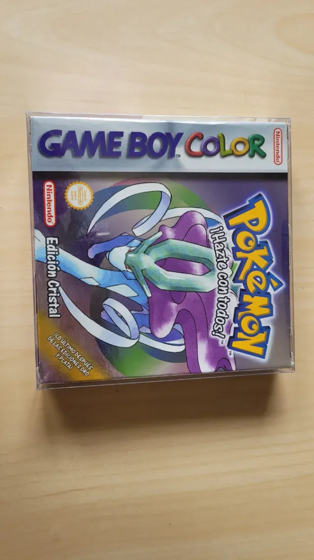 Pokémon Cristal Game Boy Color Edición Cristal