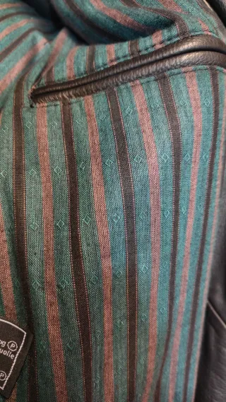 Chaqueta de cuero Held negra talla M Betty Boop