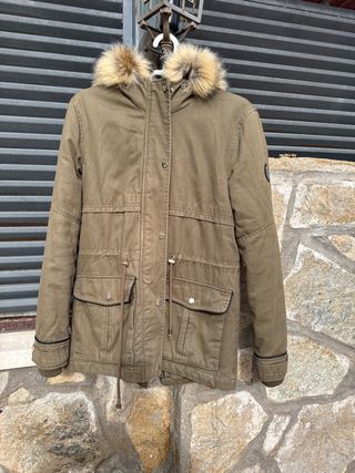 Parka de invierno mujer verde