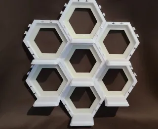 Estantería Modular Hexagonal para Funko Pop!