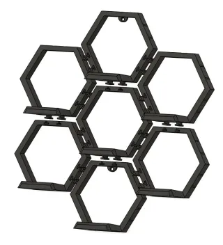 Estantería Modular Hexagonal para Funko Pop!