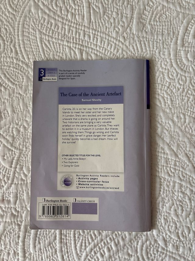 The case of the ancient artifact 3º ESO