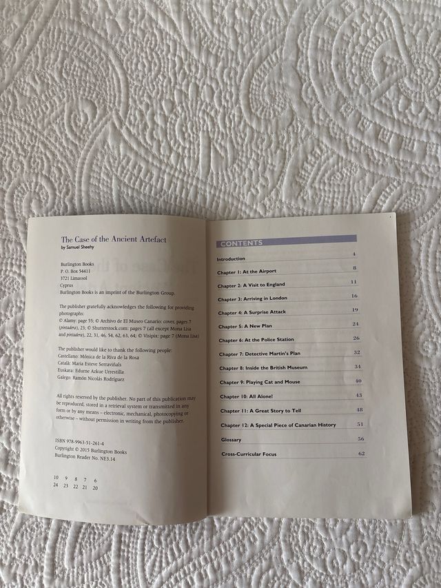 The case of the ancient artifact 3º ESO