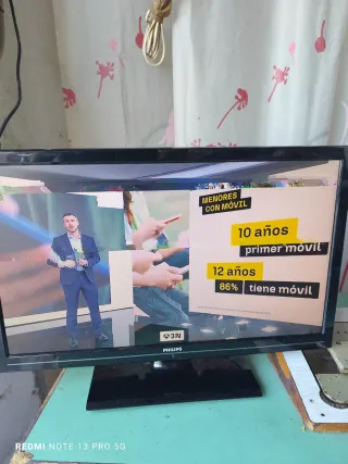 Televisor Philips Negro