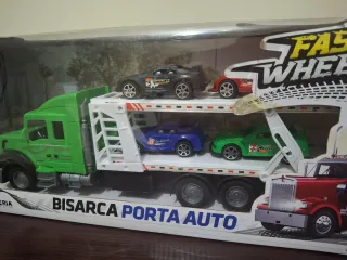 Bisarca porta auto anni 3+ con macchinine