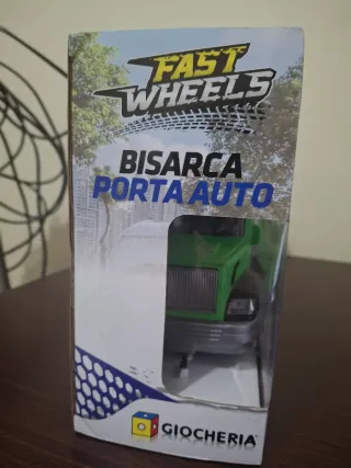 Bisarca porta auto anni 3+ con macchinine