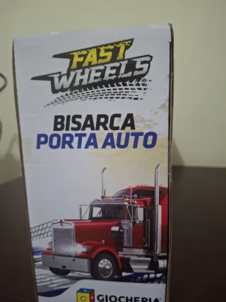 Bisarca porta auto anni 3+ con macchinine
