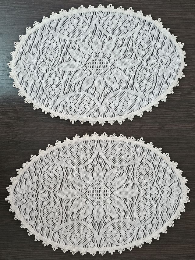 Pack Tapetes ovalados para mesa