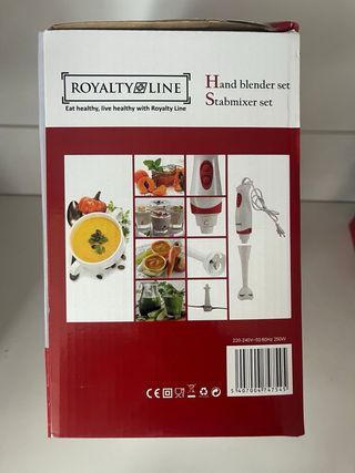 Minipimer Batidora Mano Royalty Line