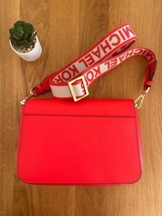 Bolso Michael Kors Rojo Dorado original