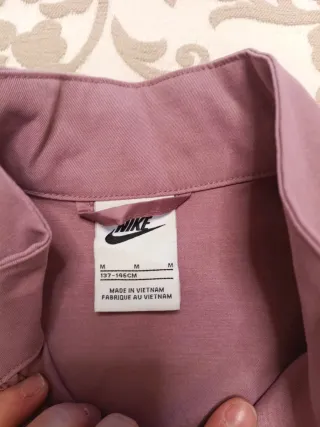 Chaqueta Nike niña rosa cremallera