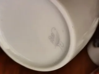 Juego Botella y Vasos Cerámica Perros