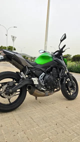 Kawasaki Z650 A2 Akrapovic 2021