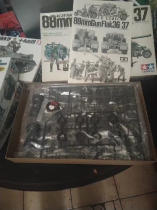 Lotto Tamiya: 4 modelli di carri armati