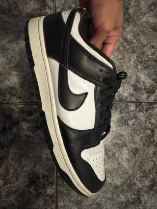 Zapatillas Nike Dunk Blanco y Negro