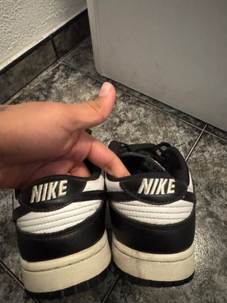 Zapatillas Nike Dunk Blanco y Negro