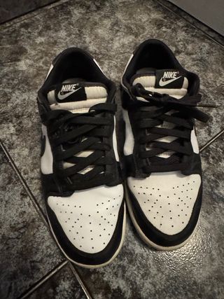 Zapatillas Nike Dunk Blanco y Negro