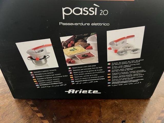 Ariete Passaverdure Elettrico Passì 261
