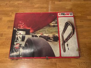 Pista Policar A3 Polistil macchinine vintage