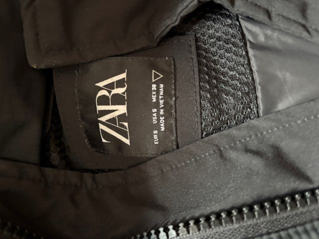 Chaleco Zara Negro Talla S