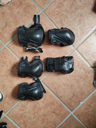 Protecciones Powerslide Rodilleras y Codera