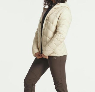 Chaqueta Altus Elbrus con capucha beige