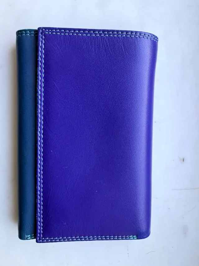 Portafoglio My Walit blu e viola