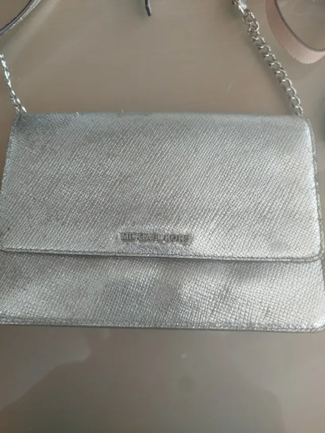 Bolso Michael Kors Plateado