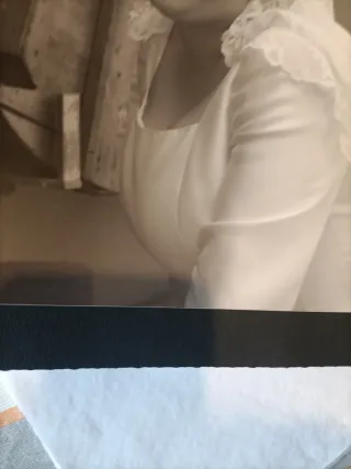 Vestido Novia y mantilla  Pronovias Alta Costura.