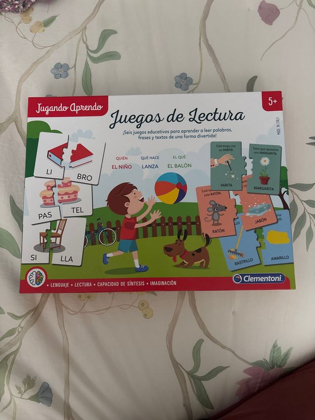 Juegos de Lectura Clementoni +5 años