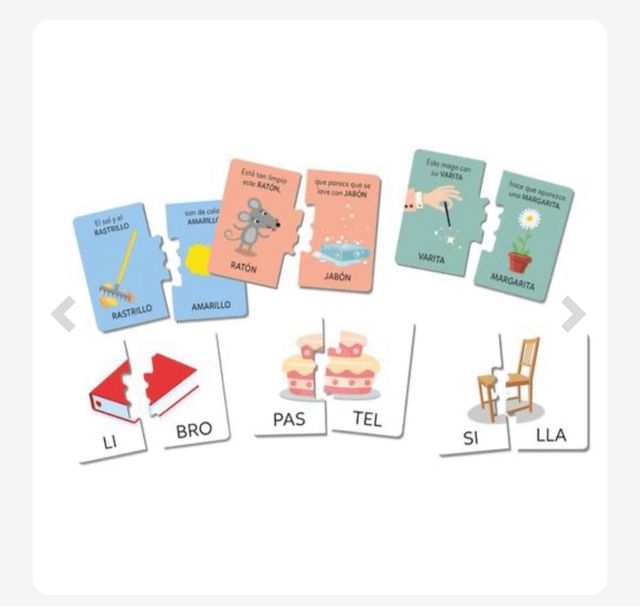 Juegos de Lectura Clementoni +5 años