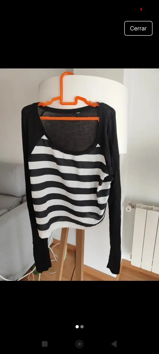 Camiseta Rayas Manga Larga