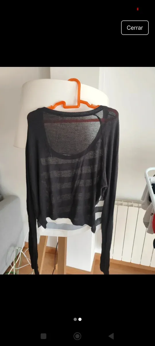 Camiseta Rayas Manga Larga