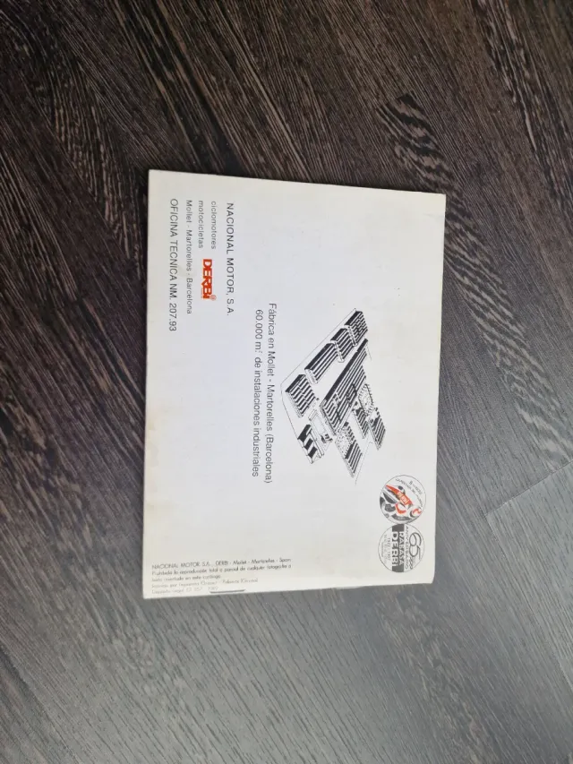 Manual Derbi Variant Start y Sport