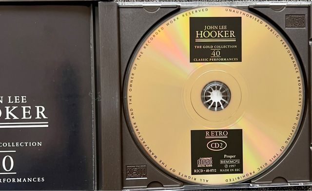 CD Doble John Lee Hooker - The Gold Collection