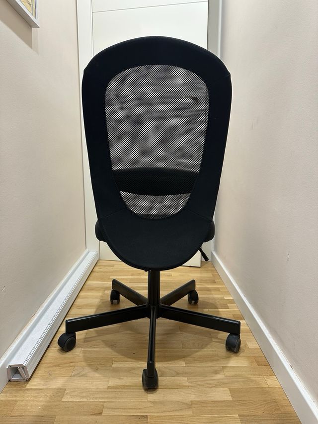Silla de escritorio negra